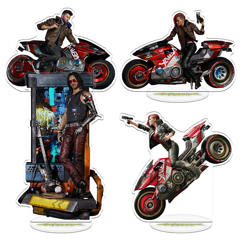 Anime Merchandise Figures - 사이버펑크 2077 V 게임 굿즈 스탠드