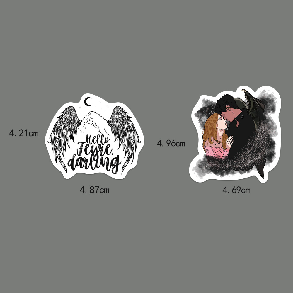 10/35/60PCS Acotar 상품 홈 장식 낙서  - Anime Merchandise For Kids 리뷰 및 가격