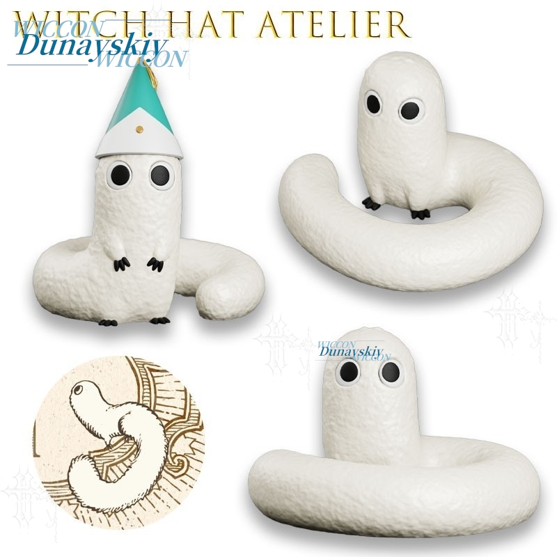 마녀 모자 아틀리에 푸드웜 플러시 장난감 인형 푹신한  - Anime Merchandise Europe 리뷰 및 가격